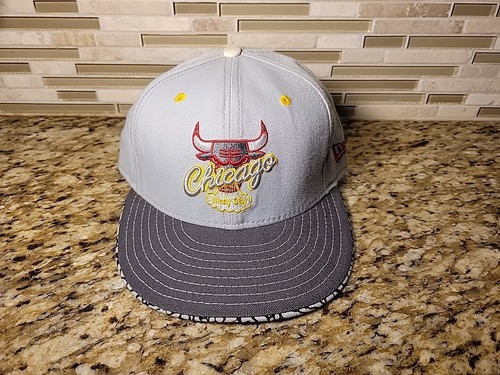 Chicago Bulls Mütze Cap New Era 59Fifty NBA Basketball Fitted Größe 7 1/4