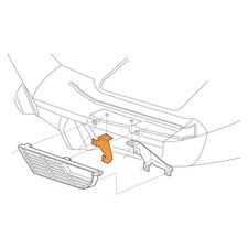 1975-1979 Corvette C3 Front Grille Inner Mounting Bracket Left Inner