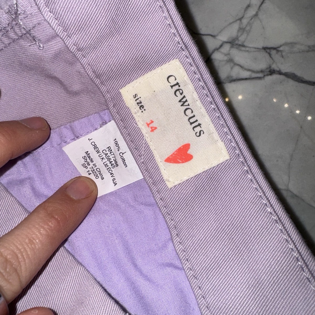 Crewcuts Size 14 Girls Purple Chino Pants | eBay