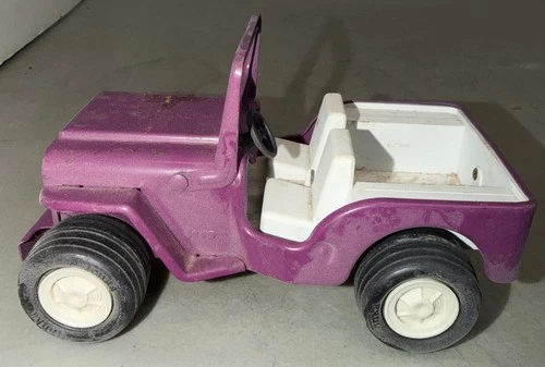 VINTAGE TONKA STEEL PURPLE JEEP