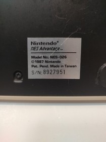 🔥 Nintendo Joystick NES Advantage Video Game Controller Turbo NES-026 (No Ball)