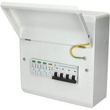 WCED 3 Phase Surge Protection Board with 4 pole SPD + 40A C Curve MCB