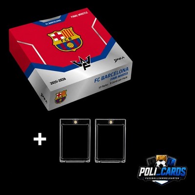 2025-26 Daka FC Barcelona Final Whistle Box + 2 Magnetic Card Holder 35pt.