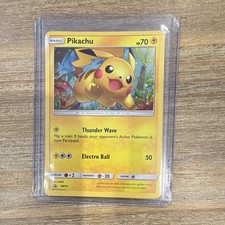 Nintendo Pikachu SM76 Promo Holo English Pokemon Card HP 70 Basic 2017 on eBay