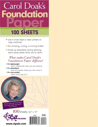 Carol Doak's Foundation Paper by Carol Doak - 9781571208149