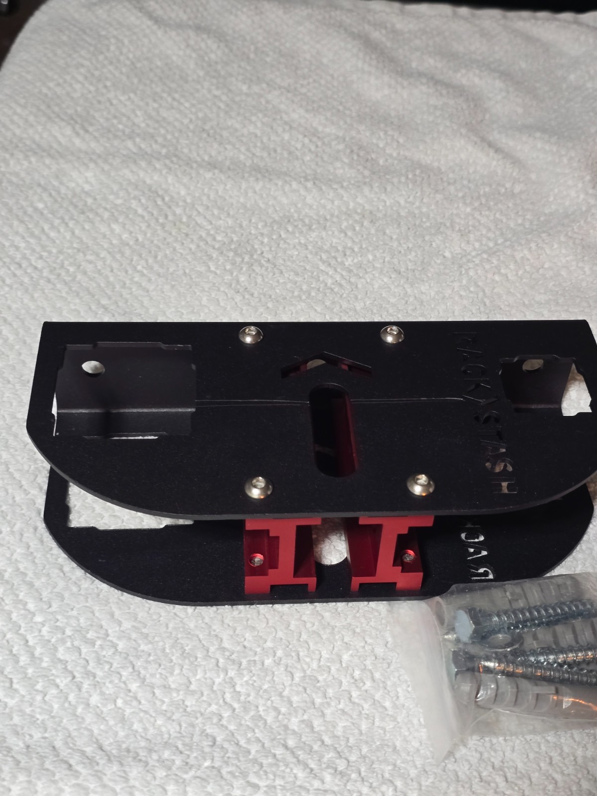 Hitch Wall Mount Bike Rack Receiver Adjustable 1.25" to 2" for Garage Trailer (O