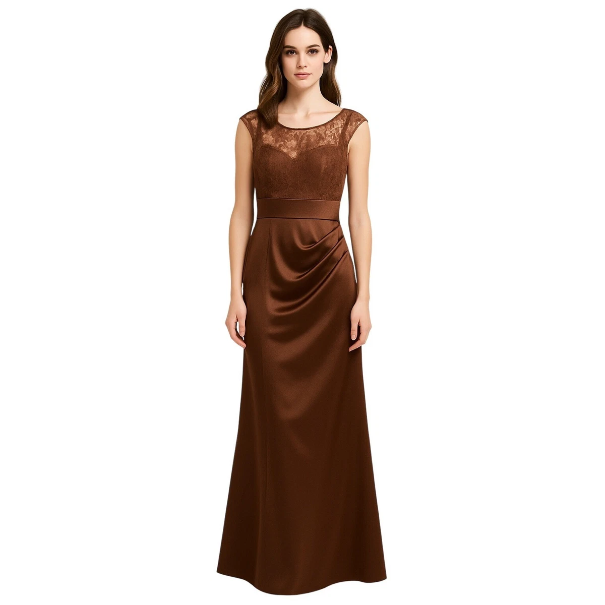 Lace Brown Bridesmaid Dresses for sale | eBay