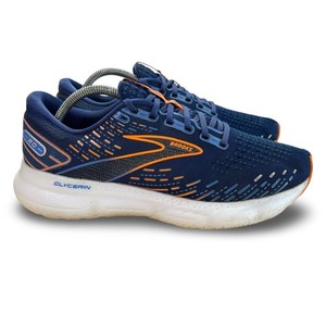 Brooks Glycerin 20 Running Shoes Mens Size 10 Blue Orange 1103821D444 Brooks Glycerin 20 Mens 14 Shoes Blue Orange Running Gym  main image 2