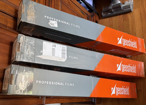 Geoshield C2 & Uviron Koolmax Ceramic Black Window Film Lot, Modern Style