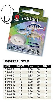 VMC Perfect Allroundhaken gold Gr.6