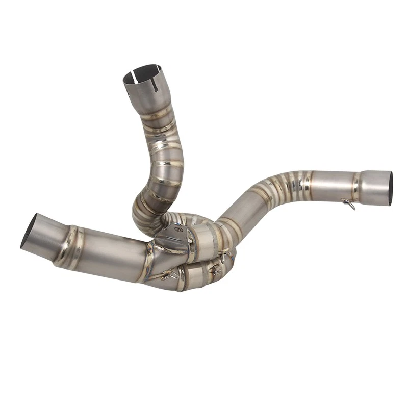 Tubo de escape medio aleación titanio para Ducati Multistrada 950 V2 2017-2020 Foto 2 de 4