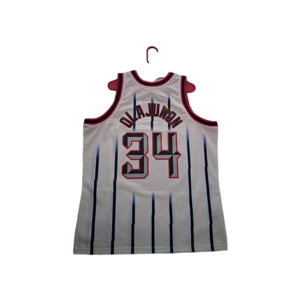 Camiseta Swingman Houston Rockets Blanca Roja y Azul Marino, 1996-1997 XL Foto 2 de 4
