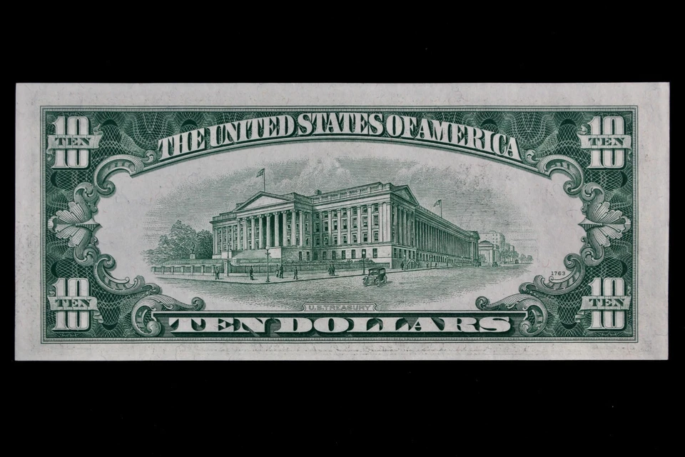 $10 1950C Star CU Federal Reserve Note D08991031* ten dollar series C Cleveland - Image 3 of 3
