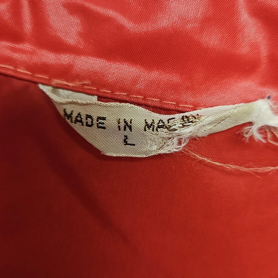 Chaqueta de Colección JCPenney Para Mujer Grande Nylon Cinturón Bolsillos Utilitarios Macao Años 80 90 Foto 3 de 4