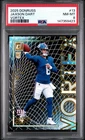 2025 Panani Donruss - Jaxson Dart Vortex #13 RC Rookie PSA 8 New York Giants