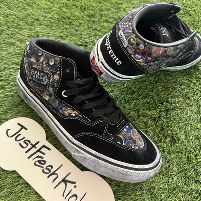 Size 9 - Vans Half Cab Supreme x Mike Kelley Black VN00112HBLU NEW