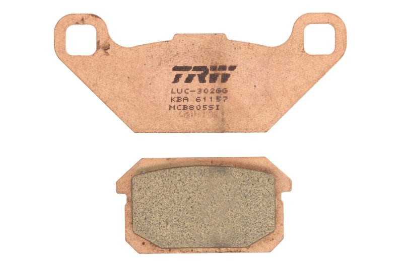Plaquettes de frein TRW MCB805SI pour ATV 0.3 de 2007