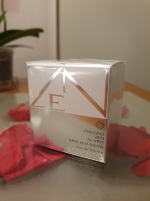 SHISEIDO ZEN FOR MEN WHITE HEAT EDITION EAU DE TOILETTE 50 ml SPRAY.