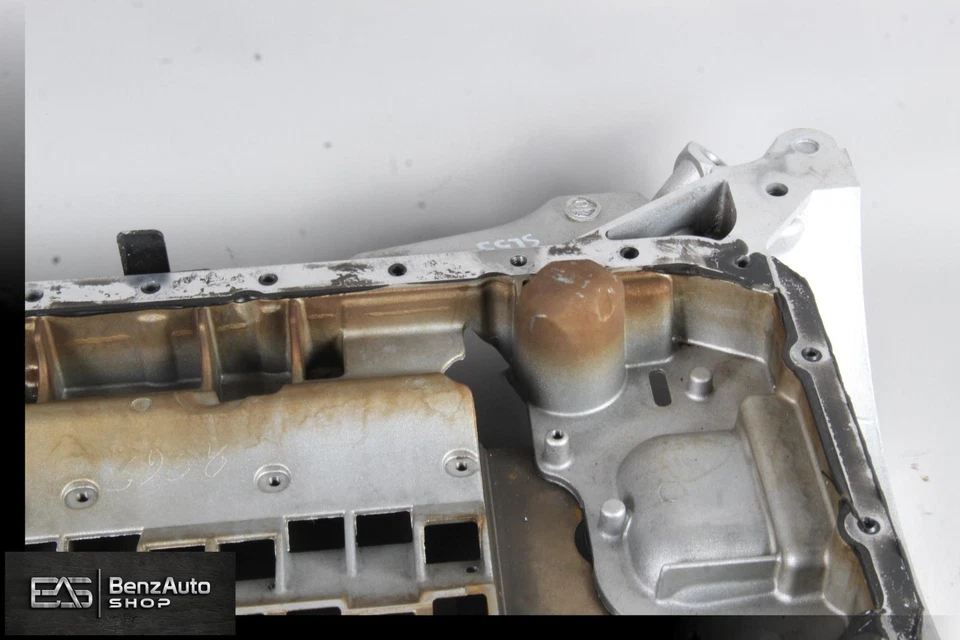 03-08 Mercedes R230 SL55 E55 CLS55 AMG Motor Superior cárter de aceite 1130141302 OEM Foto 3 de 4