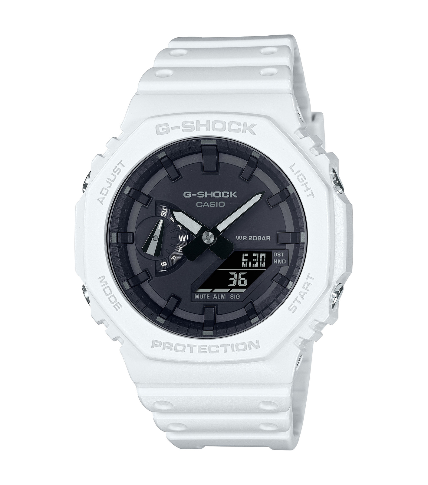 CASIO G-Shock GA-2100-7AER weiß