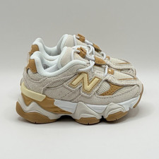 New Balance 9060 IV9060FD Unisex Kids Sneakers White/Brown US 4 EU 20 