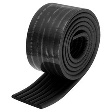 Bunk Bed Ladder Pad, 6.5ft NBR Self-Adhesive Corner Edge Protector, Black