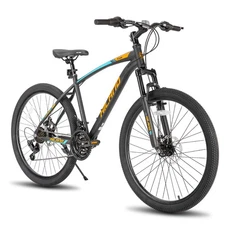 HILAND 26"/27.5" 21-Speed Mountain Bike Dual Disc Brake Front Suspension Commute