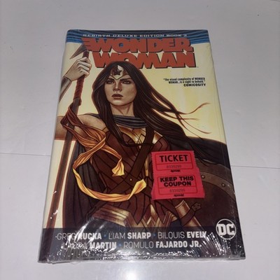 Wonder Woman: Rebirth Deluxe Edition Book 2 (DC Comics) Hardcover NEW Greg Rucka
