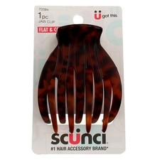 2 Pack Scunci U Got This Flat And Comfy Jaw Clip