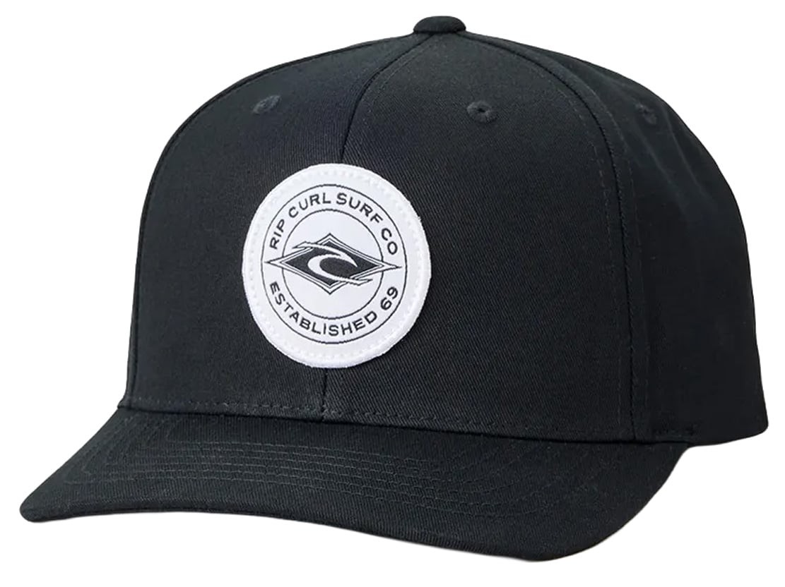 Rip Curl Stapler Snapback Hat - Black - New 4890₽