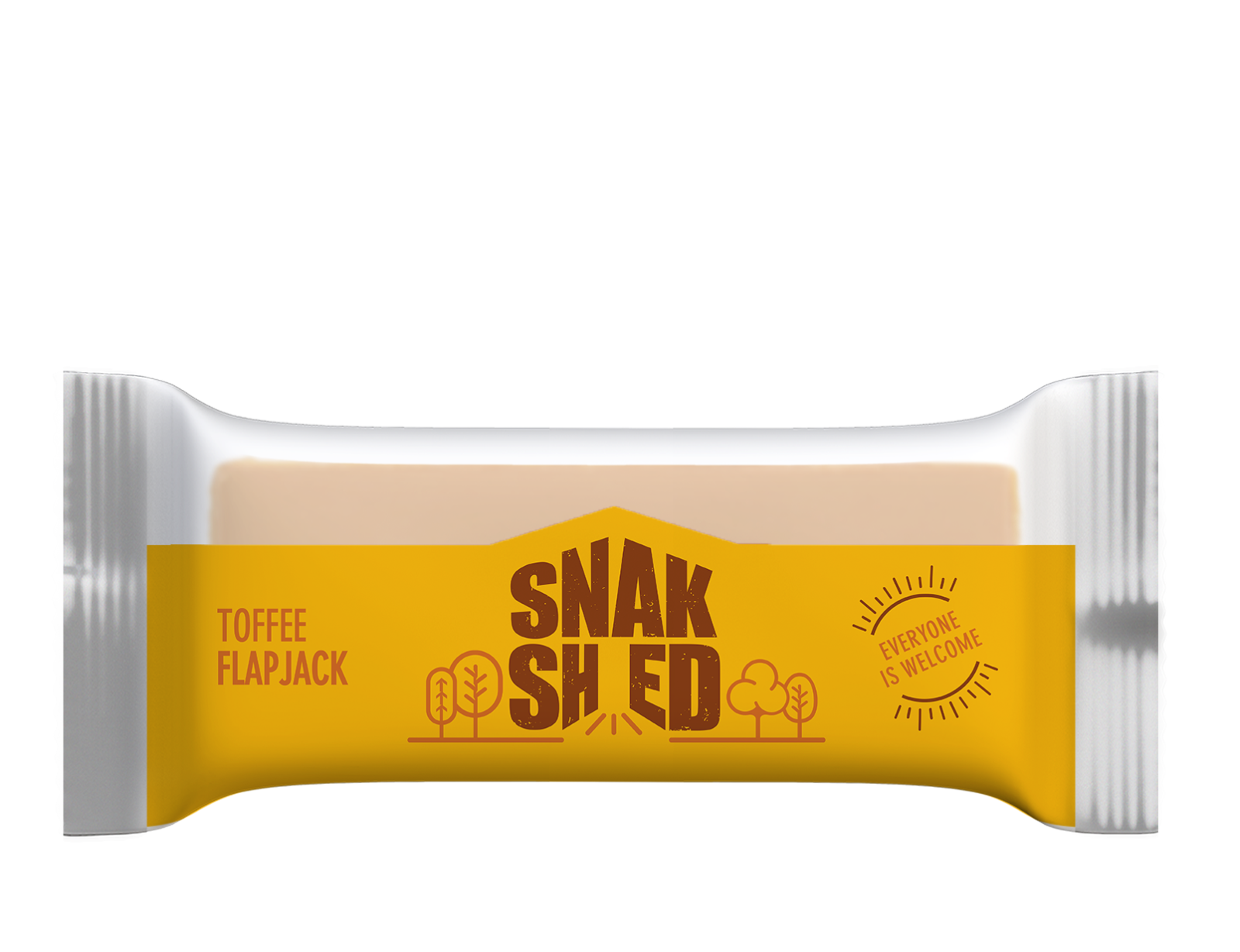 Snak Shed Toffee Flapjack 100g - Pack of 3