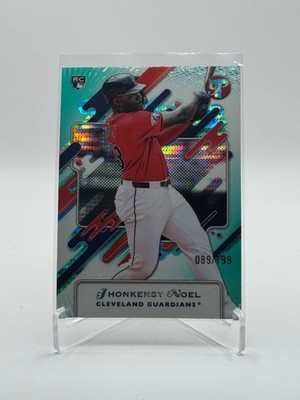 2025 Topps Pristine, Aqua, Jhonkensy Noel, /199, 96