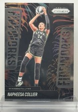 2025 Panini Prizm WNBA #7 Napheesa Collier Fireworks Minnesota Lynx