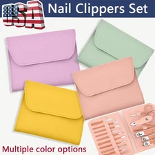 16pcs Professional Stainless Steel Nail Art & Pedicure Set, Toe Clippers Kit.