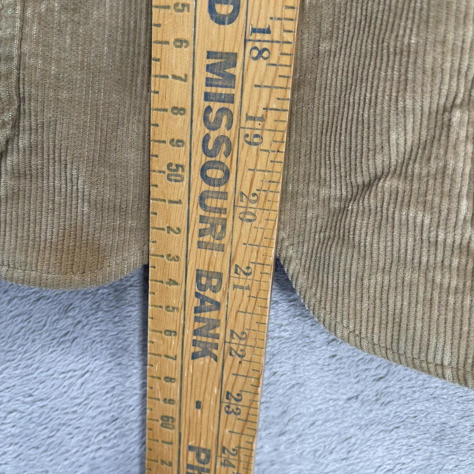 Chaqueta Blazer Vintage Pana Niños Talla 8/10 Academia Tostado Gamuza Codo Parches Foto 4 de 4