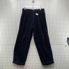 Vintage 90s Chaps Ralph Lauren Corduroy Pants Men 34x30 Fits 33x28 Pleated Skate