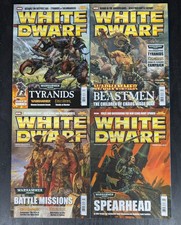 Games Workshop White Dwarf Magazine Lot - Yea...