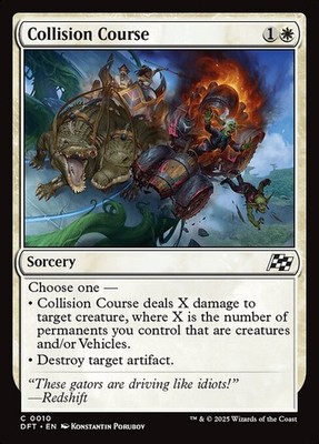 [MTG] Collision Course (0010) (DFT) NM