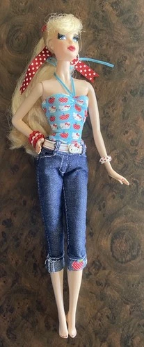 VTG Barbie Mattel + Sanrio Hello Kitty Apple Tree Figure Only See Notes **