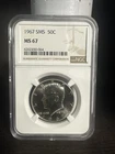 1967 Half Dollar Kennedy NGC MS-67 SMS