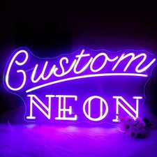 Custom Business Logo Neon Sign Personalized Wedding Sign, Gift Home Decor
