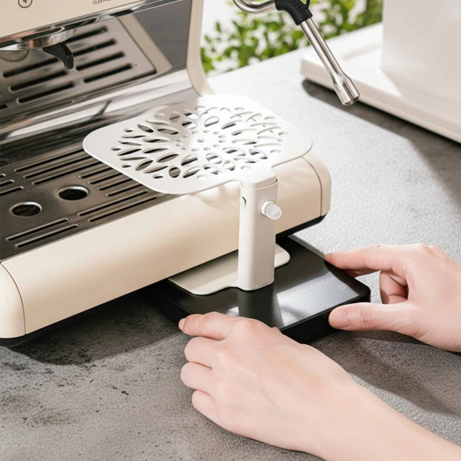 Espresso Machine Scale Stand Stable Base Coffee Extraction Storage Rack-Saving
Opens in a new window
