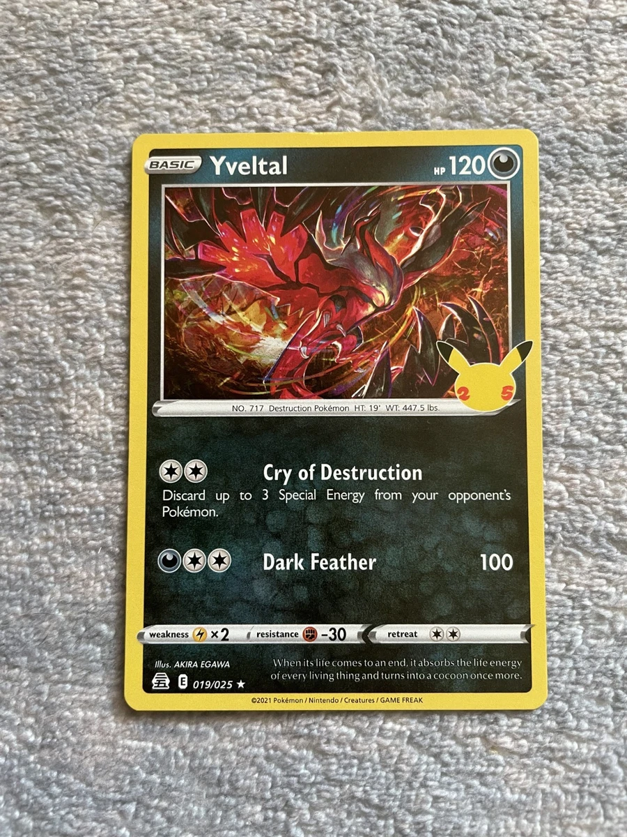 Yveltal 019/025 Celebrations for sale | eBay