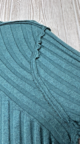 Free People We The Free Heirloom Collection Green Stretch Cardigan Size Small - Picture 9 of 17