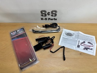 Custom Dynamics LED Satteltasche Lauf-/Brems-/Blinkleuchte für Harley-Davidson UNVOLLSTÄNDIG