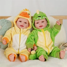 Baby Dolls Twins - 17 Inch Sweet Smile Realistic Baby Doll Twins Lifelike Rea...