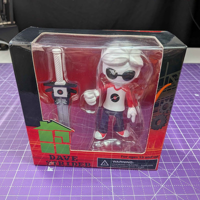 Homestuck Dave Strider Vinyl Figure - Never opened