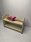 Vintage Handmade Wood Furniture Bunk Bed Barbie (NI) 12” Doll