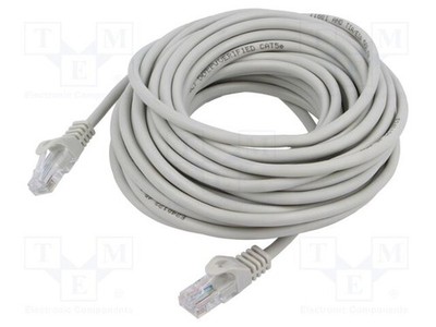 grau 10m CCA U/UTP Patch cord RJ45-Stecker,beiderseitig 5e