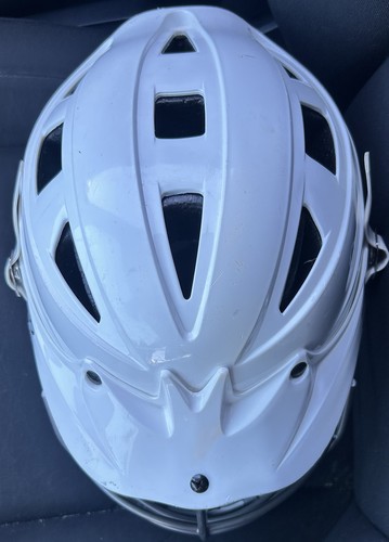 Cascade CPV-R Lacrosse LAX Helmet White w/ Chin Strap Size S/M - Picture 5 of 5